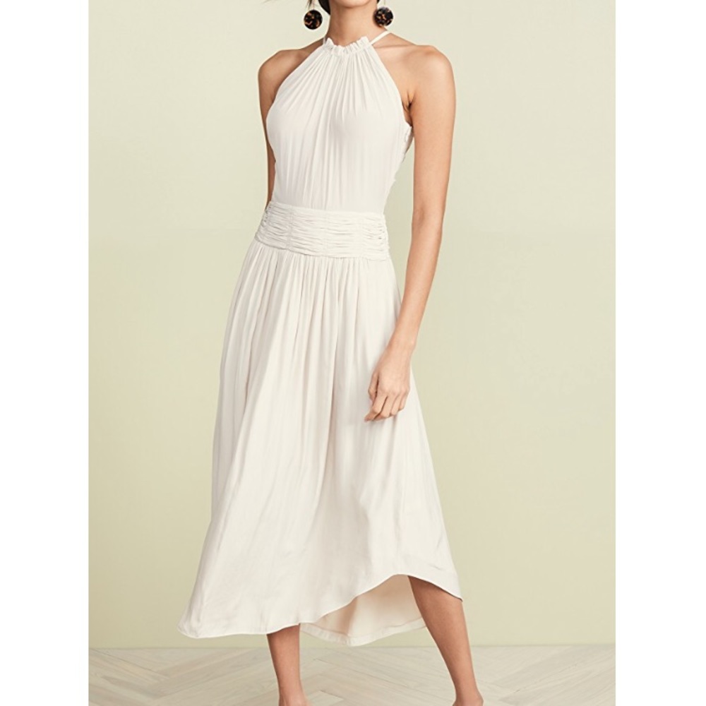 Ramy Brook Marti Dress In Bone - Picture 1 of 2